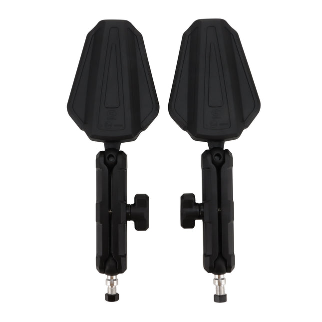 GOOFIT Foldable Adventure ADV Car West Wind Rearview Mirror Off-Road Motorcycle Folding Rearview Mirror E036-SF