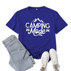 Retro blue (white font) / S