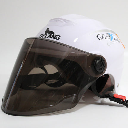Factory direct electric car helmet men and women summer riding half helmet Four Seasons universal battery car environmental protection travel helmet