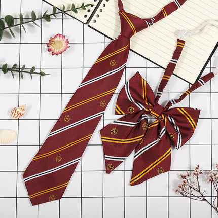 Japanese Plaid JK Tie Tie Set Women's College Style Graduation Photo Free Accessories Korean Style Bow Mariners Suit