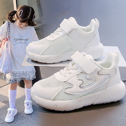 Children's Sports Shoes 2025 Summer New Popular Fashion Mesh Soft Sole Dad Casual Comfortable Sports Shoes Trend