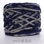 44 gray navy blue section