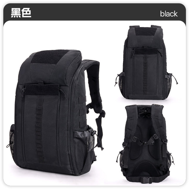 Tactical bag medical bag outdoor riding mountaineering fire emergency supplies bag multifunctional wear-resistant Oxford cloth backpack