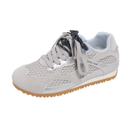 2025 New Summer Mesh Fashionable Breathable Sports Training Shoes for Women Lightweight Casual Dad Shoes Outdoor Forrest Gump Shoes