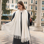 Milk white / 200*70cm (330 grams)