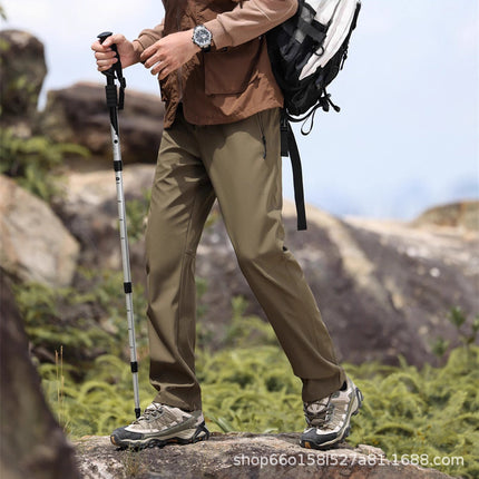 Spring and Autumn New Casual Pants Men's Straight Sports Pants Outdoor Pants Outdoor Hiking Cargo Pants Versatile