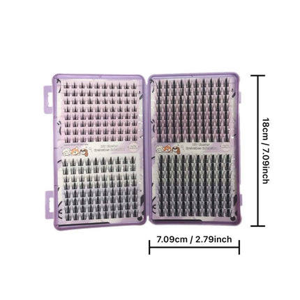 European and American Popular Wm 17 Amazon Eyelashes European and American Thick Segmented DIY Self-Grafting Set Cross-Border False Eyelashes