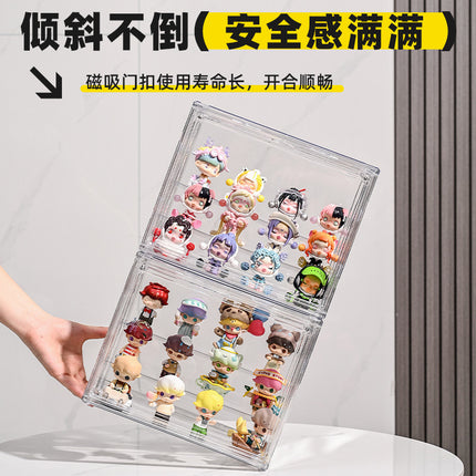 Model Figure Display Stand Doll Storage Box Acrylic Display Box Transparent Shelf Plush Doll Blind Box