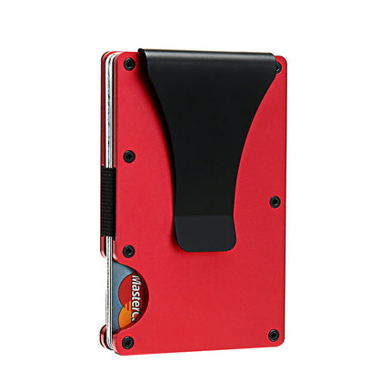 RFID Credit Card Holder Carbon Fiber Card Holder Anti-degaussing Men's Multifunctional Wallet Card Holder Card Holder Anti-theft Box