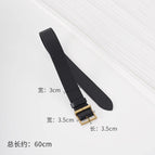 3cm wide black extension with 60cm (large special)