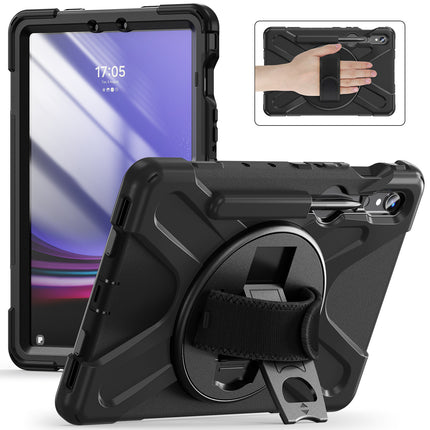 Applicable to Samsung Tab S9 FE/A9PLUS pirate king drop-resistant strap bracket protective cover
