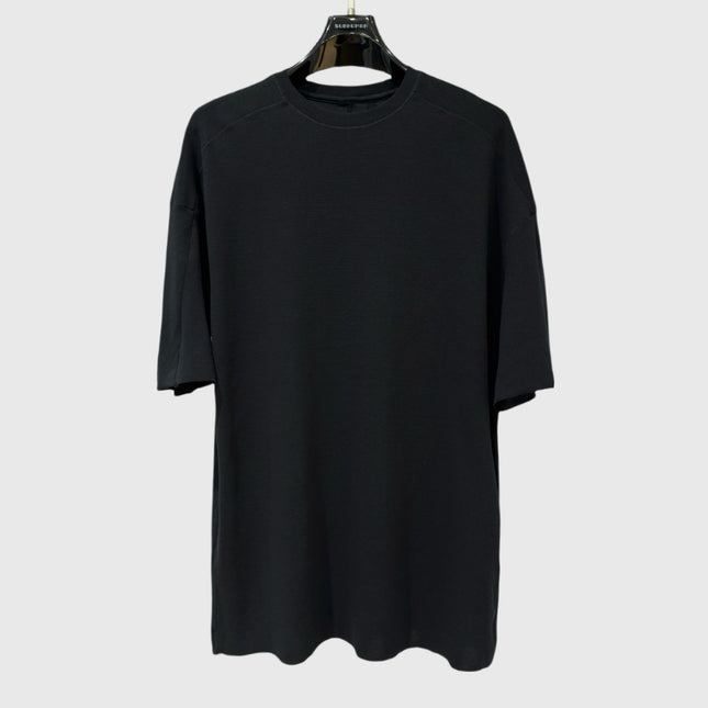SUBHUMAN Men's Classic Basic Big Brand Minimalist Men's and Women's Three-Dimensional Cutting High Luxury Round Neck T-Shirt