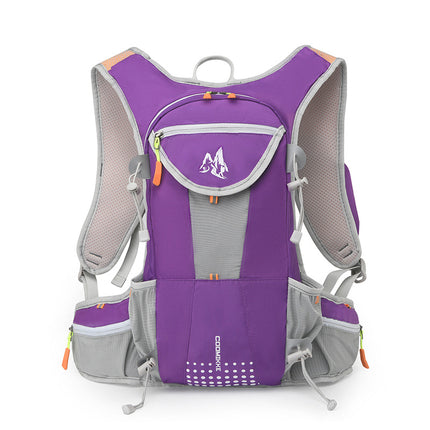 Outdoor Cycling Bag Bicycle Bag Lightweight Breathable Backpack Water Bottle Bag Men's and Women's Hiking Cross-country Running Bag