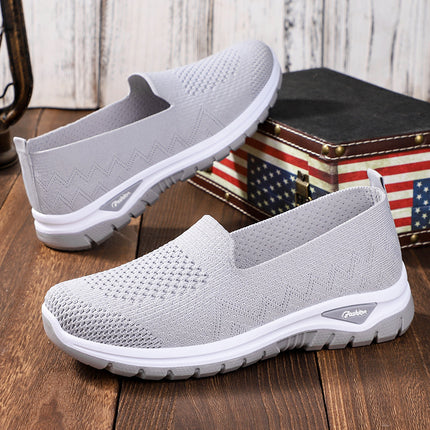 Shoes for Women, Versatile New Cross-Border Temu Breathable Casual Shoes, Mother's Shoes, Slip-On Slip-Ons, Dropshipping