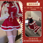 Christmas cat girl + shawl / One size fits all