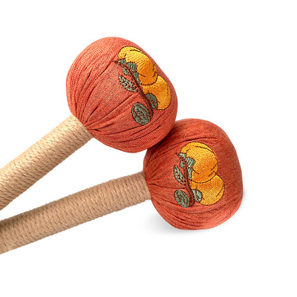 Persimmon Ruyi Wormwood Hammer Meridian Hammer Massage Hammer Health Gift Teacher's Day Mid-Autumn Festival Souvenir Wormwood Health Hammer