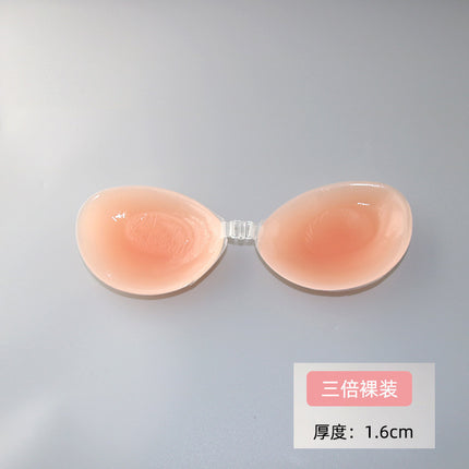 Wholesale Silicone Breast Pads, Push-Up, Non-Falling, Thickened Breast Pads, Wedding Dress Suspenders, Summer Invisible Anti-Exposure Breast Pads