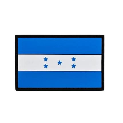 3D PVC Rubber Patch Velcro Badge Silicone National Flag Soft Glue Garment Accessories World Flags