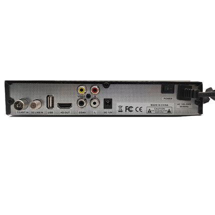 2026 DVB-T2 DVB-S2 Combo QBOX Satellite TV Receiver Tuner H.264 MPEG 4 Digital TV Decoder 1080P HD Time Shift EPG Decoder Stock