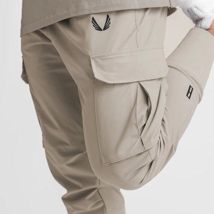 Summer Ice Silk Men's Long Pants, Thin Quick-Dry Pants, Loose Versatile Sports Pants, Breathable Casual Fashion Pants for Men
