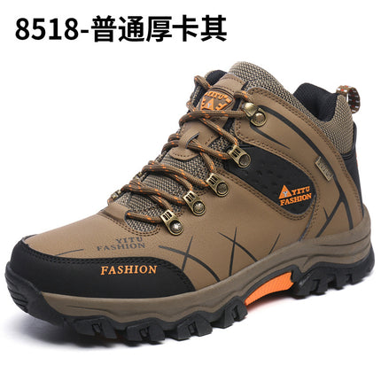 Cross-Border Recommendation for Autumn and Winter Men's Low-Top Outdoor Mountaineering and Hiking Sports Shoes, Men's Non-Slip and Wear-Resistant Work Boots