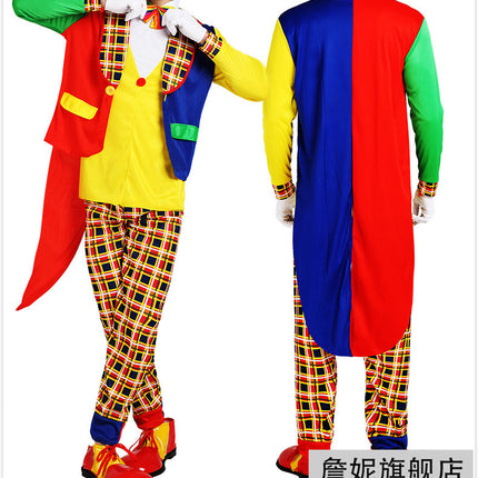 Adult Clown Performance Costume Birthday Party Magic Performance Masquerade Sexy Dress Female Clown Costume
