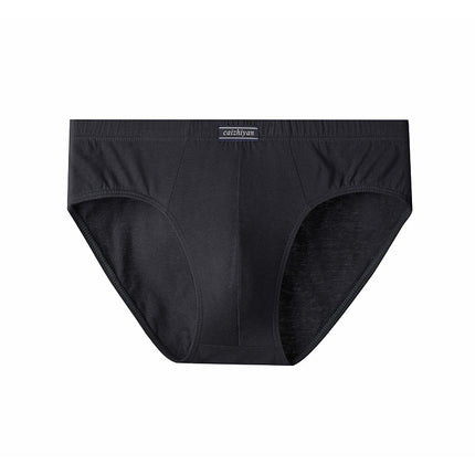 Carefully Selected Pure Cotton Men's Underwear Plus Size Briefs Breathable Sweat-Absorbent Middle-Aged and Elderly Cotton Briefs Men's Wholesale