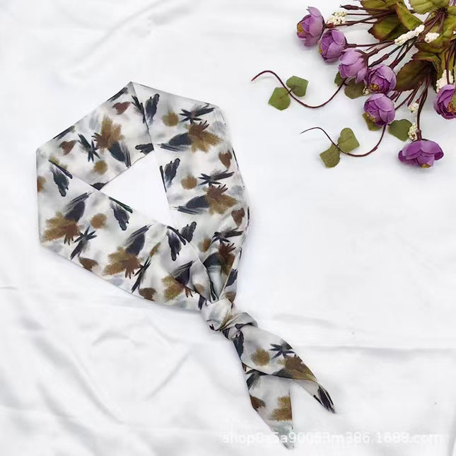 New Chinese Ink Bamboo Scarf Antique Hair Belt Hanfu Accessories Long Hair Accessories Elegant Smart Tied Ponytail Ribbon