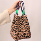 Coffee leopard print