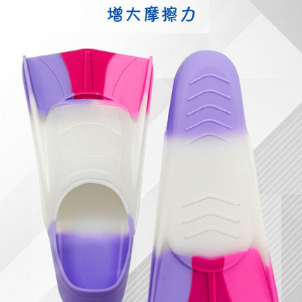 Hot sale professional training freestyle silicone frog shoes short flippers adult children flippers frog shoes manufacturers wholesale