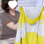 Yellow [t03 # Cool and sunscreen】 / M 45-52.5kg