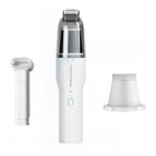 Rechargeable model - plastic mesh white + air blowing head / Color box