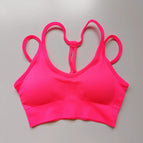 Fluorescent pink bra / S