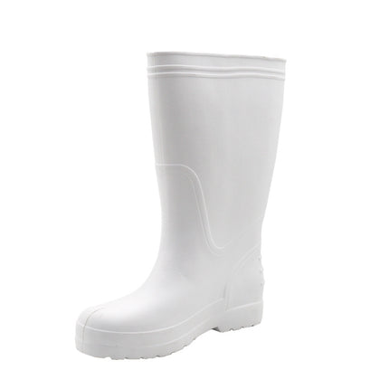 Food Factory EVA Foam Rain Boots Men's and Women's High Barrel Waterproof Shoes Lightweight Work Shoes Winter Cotton Hygienic Acid and Alkali Resistant Rain Boots