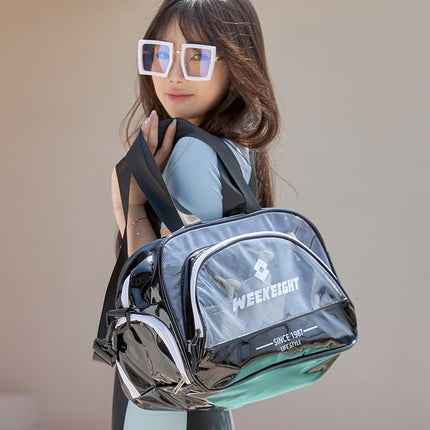 Swimming Bag Wash Bag Large Capacity Storage Cosmetic Bag Sports Fitness Crossbody Special Bag Dry and Wet Separation Beach Bag