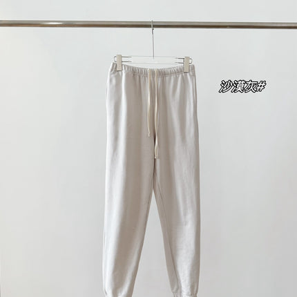 Popular Spring New Dopamine Color Sweatpants Solid Color Versatile Casual Slimming Terry Women's Sports Pants
