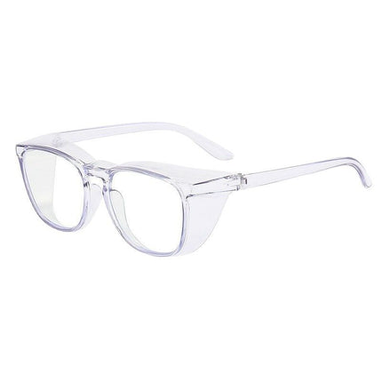 Amazon new anti-blue anti-pollen goggles anti-fog anti-sand anti-dust goggles HD flat glasses
