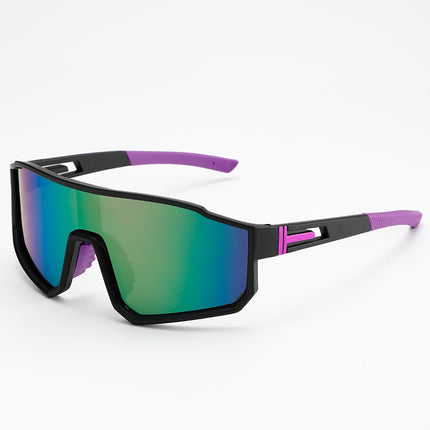New Large-Frame Cycling Glasses, Outdoor Sports, Colorful Windproof Sunglasses, Mountaineering Goggles, Ski Goggles, Sunglasses