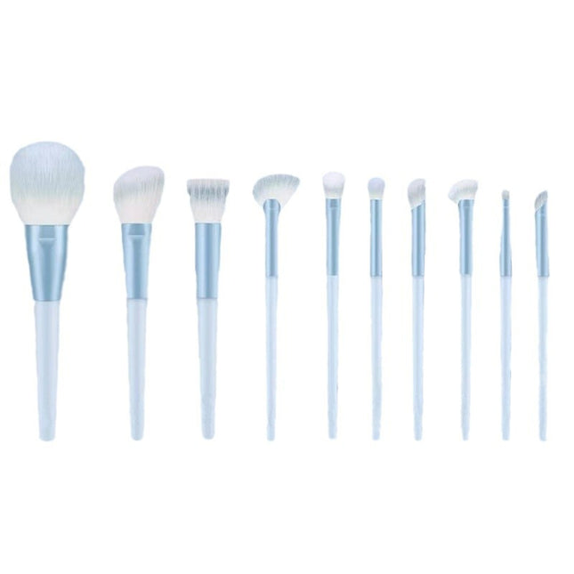 Clear sky 10 makeup brush suit powder eye shadow foundation brush nose shadow lip brush vignetting brush makeup tools wholesale