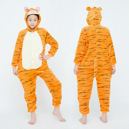 Mixed batch autumn and winter flannel adult cartoon conjoined animal pajamas cheese cat home clothes thick toilet wholesale