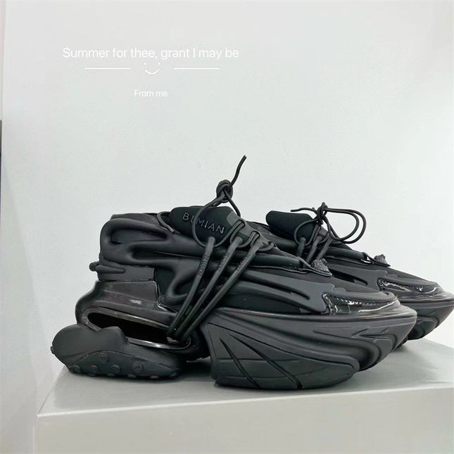 Couple's Torre Shoes 2023 New Arrival Spaceship Space Yacht Shoes Thick Sole Height Increased Casual Sports Men's and Women's Single Shoes