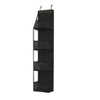 Hanging bag four layer black