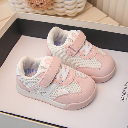 Baby Shoes Summer Mesh Shoes 0-3 Years Old Baby Soft-Soled Non-Slip Toddler Shoes Small and Medium-Sized Boys and Girls Mesh Breathable Shoes