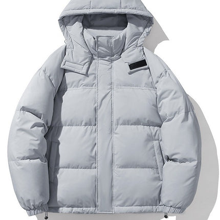 Men's down Jacket with Hood, Warm Trendy Brand, 90% White Duck down Coat, Winter Thickened Parka, Men's Clothing Wholesale