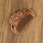 Golden lotus moon comb [single side]