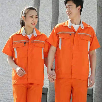 (tooling category preferred recommend) 2024 spring and summer new 65 polyester 35 cotton suit men's tooling for men and women with the same style