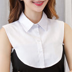 White pointed collar (cotton)