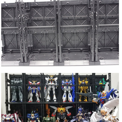 YAMADA Japan Imports Gundagnaku HG/RG Display Table Model Storage Rack Readiness Rack Frontline Base