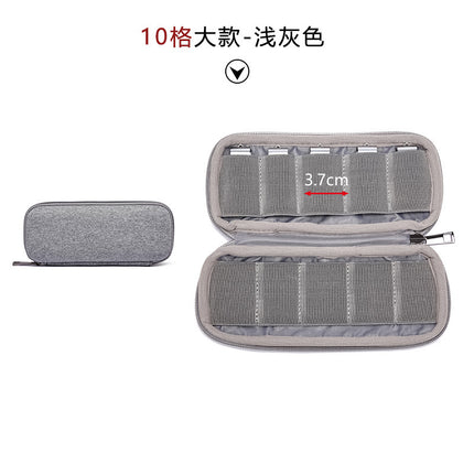 U Disk Cosmetics Bag Mini Bank Net Silver K Treasure Cosmetics Bag U Shield USB Small Box Portable Protective Cover Diving Material