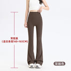 [spring and summer style] regular-dark brown / L【recommended weight: 52.5-60kg 】